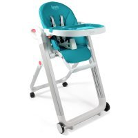 Стульчик для кормления Nuovita Futuro Bianco Turchese/бирюзовый