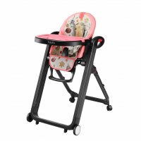 Стульчик для кормления Nuovita Futuro Nero Cosmo rosa/Розовый космос