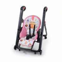 Стульчик для кормления Nuovita Futuro Nero Cosmo rosa/Розовый космос