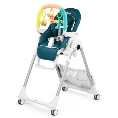 Cтульчик для кормления Peg Perego Prima Pappa Follow Me Plus Petrolio