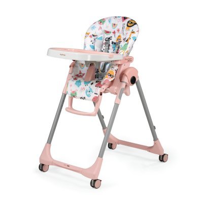 Стульчик для кормления Peg-Perego Prima Pappa Follow Me Super Girl