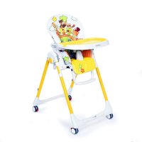 Стульчик для кормления Peg-Perego Prima Pappa Follow Me Fox and Friends