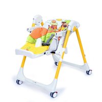 Стульчик для кормления Peg-Perego Prima Pappa Follow Me Fox and Friends