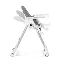 Стульчик для кормления Peg-Perego Prima Pappa Follow Me Wonder grey