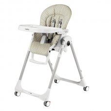 Стульчик для кормления Peg-Perego Prima Pappa Follow Me Babydot beige