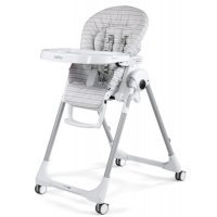 Стульчик для кормления Peg-Perego Prima Pappa Follow Me Linear grey