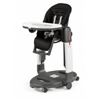 Стульчик для кормления Peg-Perego Tatamia FOLLOW ME Stripes Black