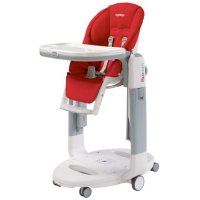 Стульчик для кормления Peg-Perego Tatamia FOLLOW ME Fragola