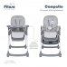 Стульчик для кормления PITUSO Compatto Dark Grey/Темно-серый