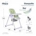 Стульчик для кормления PITUSO Compatto Mint/Мятный