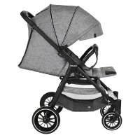 Коляска прогулочная Pituso Toledo EVA 2022, Grey Metallic/Серый Металлик