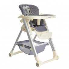 Стульчик для кормления PITUSO LIMA Grey/Cерый