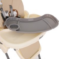 Стул для кормления PITUSO MIMI BEIGE/Бежевый, ECO-кожа