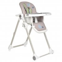 Стул для кормления PITUSO MIMI Biege Dino ECO-кожа