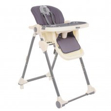 Стул для кормления PITUSO MIMI GREY/Серый, ECO-кожа