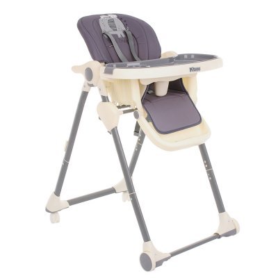 Стул для кормления PITUSO MIMI GREY/Серый, ECO-кожа