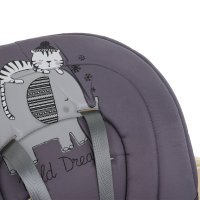 Стул для кормления PITUSO MIMI GREY/Серый, ECO-кожа