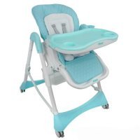 Стульчик для кормления PITUSO NANA BLUE ECO-КОЖА