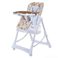 Стульчик для кормления PITUSO NINO BEIGE BROWN BEAR МИШКИ Стульчик для кормления PITUSO NINO BEIGE BROWN BEAR МИШКИ
