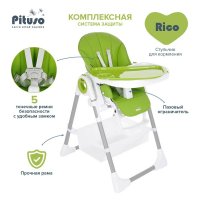 Стул для кормления PITUSO Rico Green/Зеленый