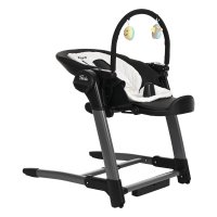 Стульчик для кормления-электрокачели бустер 3 в 1 PITUSO TRIOLA Black/Black Frame