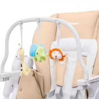 Стульчик для кормления Tommy Funny Meal beige/бежевый