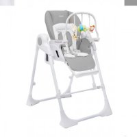 Стульчик для кормления Tommy Funny Meal grey/серый