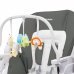Стульчик для кормления Tommy Funny Meal dark-grey/темно-серый