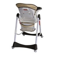 Стульчик для кормления XO KID STARTLINE Бежево-черный