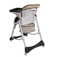 Стульчик для кормления XO KID STARTLINE Бежево-черный