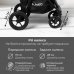 Прогулочная коляска BubaGo Cross City Lux цвет Black/Черный