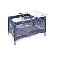 Кровать-манеж детский Baby Design Dream 2019 03 Blue (синий)