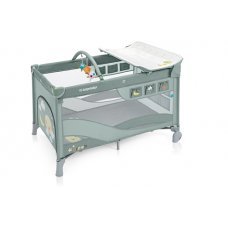 Кровать-манеж детский Baby Design Dream 2019 04 Green (зелёный)