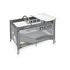 Кровать-манеж детский Baby Design Dream 2019 17 Gray (серый)