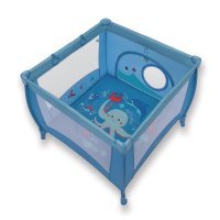 Кровать-манеж детский Baby Design Play UP 03 Blue