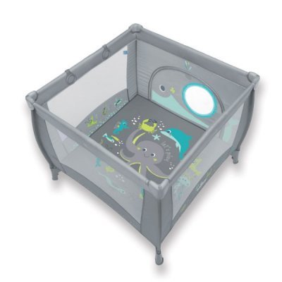 Кровать-манеж детский Baby Design Play UP 07 Gray