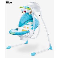 Детские электрокачели Caretero Bugies Blue