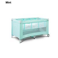 Манеж-кровать Caretero Basic Plus mint