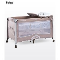 Манеж-кровать Caretero Deluxe Beige