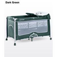 Манеж-кровать Caretero Deluxe Green Манеж-кровать Caretero Deluxe Green