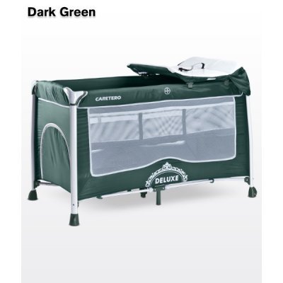 Манеж-кровать Caretero Deluxe Green