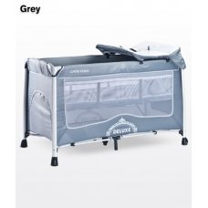 Манеж-кровать Caretero Deluxe Grey