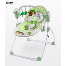 Детские электрокачели Caretero Forest Grey
