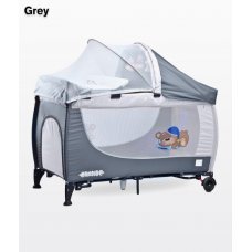 Манеж-кровать Caretero Grande Grey