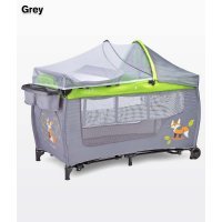 Манеж-кровать Caretero Grande plus Graphite