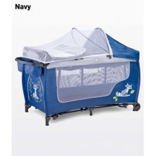 Манеж-кровать Caretero Grande plus Navy