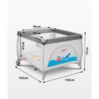 Манеж Caretero Holiday Mint