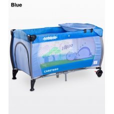Манеж-кровать Caretero Medio Classic Blue
