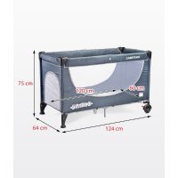 Манеж Caretero Simplo Red