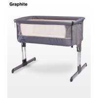 Кроватка-люлька Caretero Sleep2gether Graphite